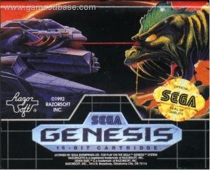 Cover art for Sega Genesis game from 1992.