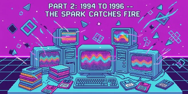 Game Emulation History Part 2 1994 to 1996 — The Spark Catches Fire