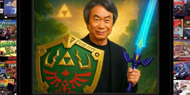 Shigeru Miyamoto and The Legend of Zelda inspiration