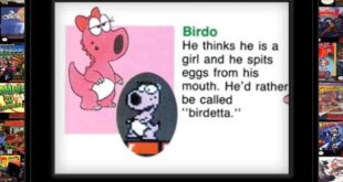 Birdos' legacy as a transgender video game character.