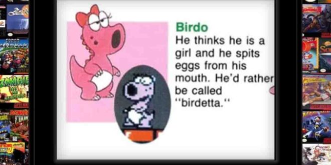 Birdos' legacy as a transgender video game character.