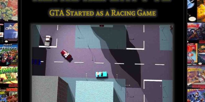 GTA's origins as a racing game revealed