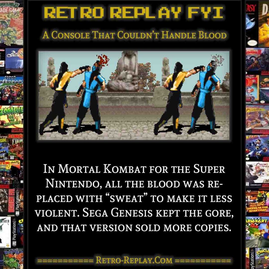 Mortal Kombat violence differences between consoles