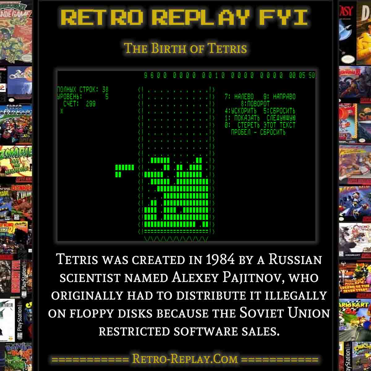 OG TETRIS FROM RUSSIA 