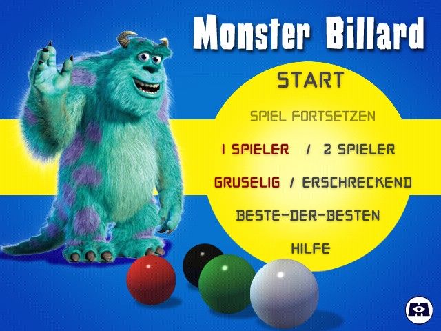 Disney•Pixar's Monsters Inc.: Wreck Room Arcade: Eight Ball Chaos - Image 2