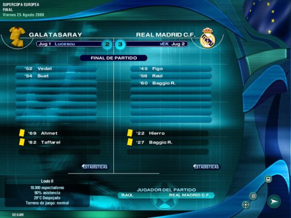 PC Fútbol 2001 - Image 6