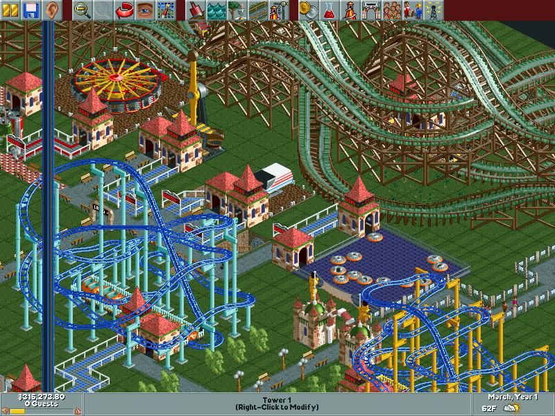 RollerCoaster Tycoon: Loopy Landscapes - Image 5