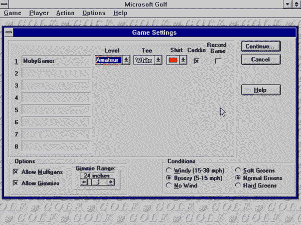 Microsoft Golf 2.0 - Image 4