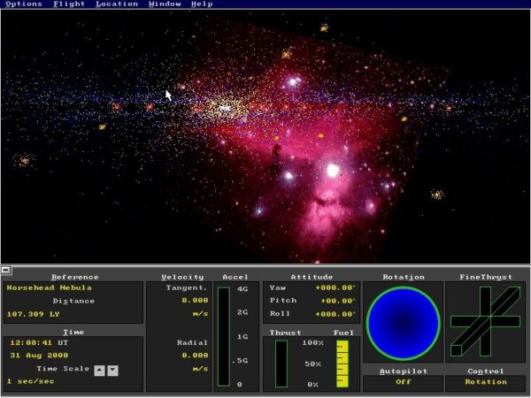 Space Tech Simulation Microsoft Space Simulator - Retro Replay