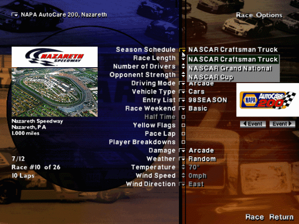 NASCAR Racing: 1999 Edition - Image 2