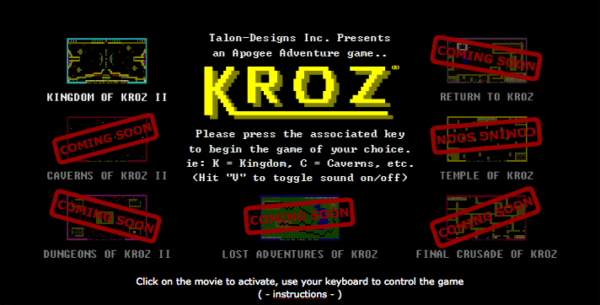 K Roz Kingdom of Kroz II - Retro Replay