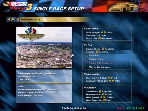 NASCAR Racing 3 - Image 3