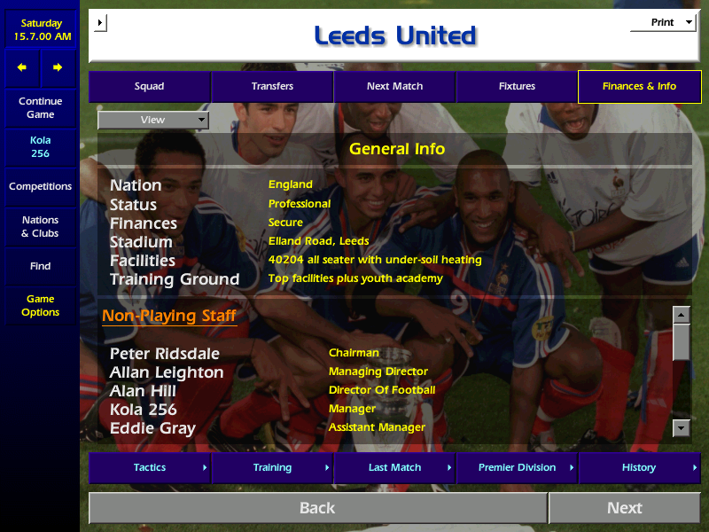 Championship Manager: Season 00/01 - Image 2