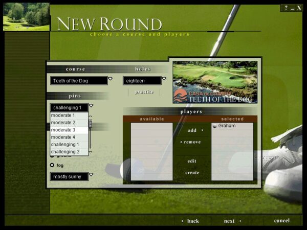 Microsoft Golf 1998 Edition - Image 4