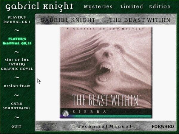 Gabriel Knight Mysteries: Limited Edition - Image 2