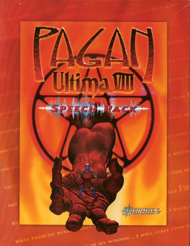 Pagan: Ultima VIII - Speech Pack