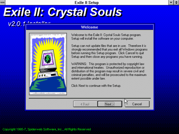 Exile II: Crystal Souls