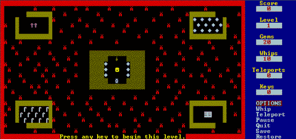 Dungeons of Kroz