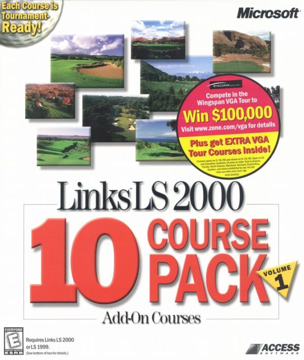 Links LS 2000: 10 Course Pack - Retro Replay