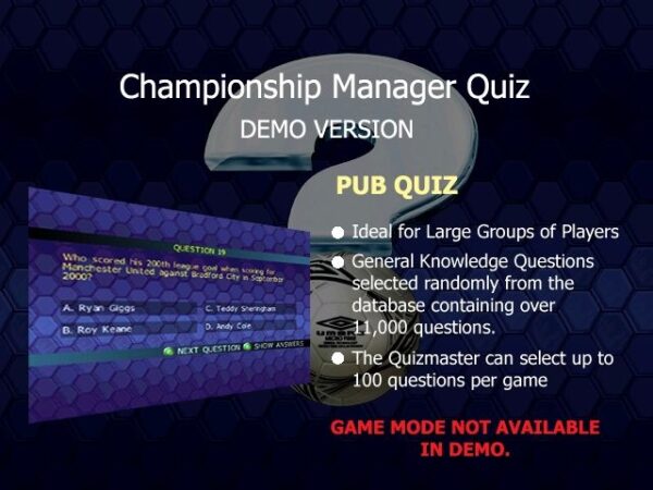 Championship Manager Quiz - Image 4