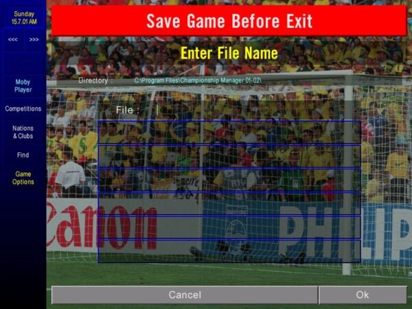 Championship Manager: Season 01/02 - Image 4