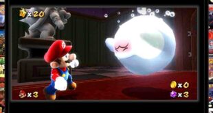 Mario meets Boo, inspired by Tezuka's wife.