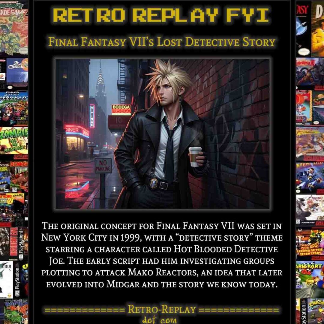 Art of detective in a city setting.