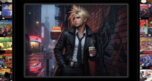 Detective concept art from Final Fantasy VII