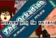 Interview graphic featuring The Arkadian.