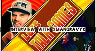 Interviewer discussing games with XMANGRAVYXY.