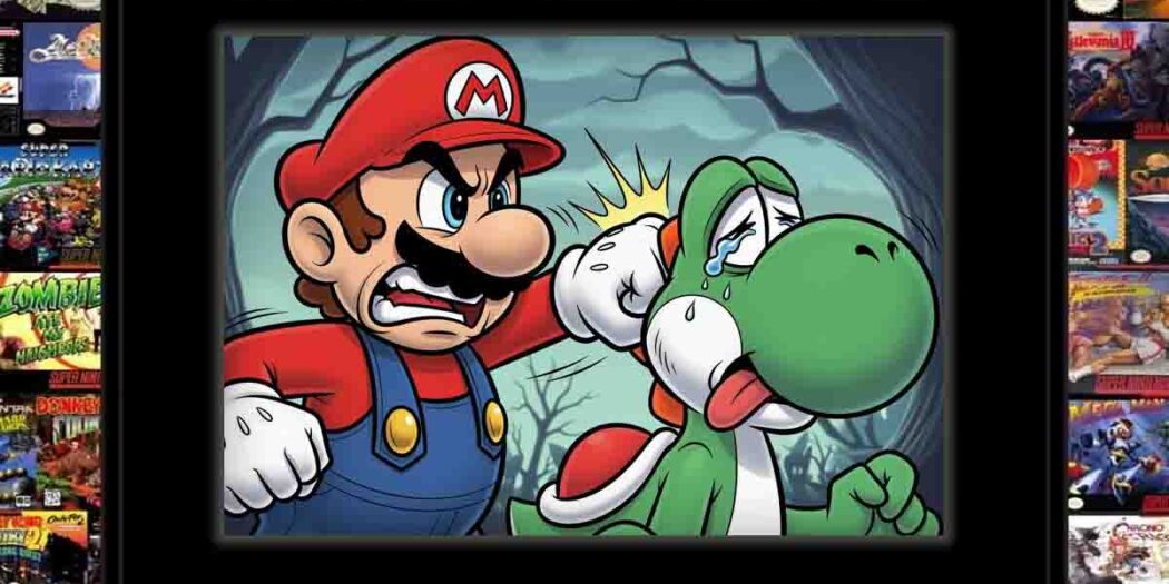 Mario Punches Yoshi In The Head Confirmed