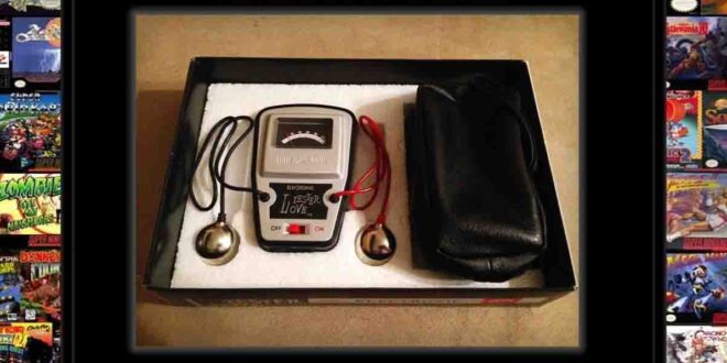 Nintendo Love Tester device from 1969.