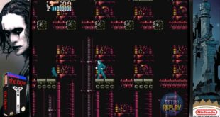 Gameplay scene from The Crow video game.