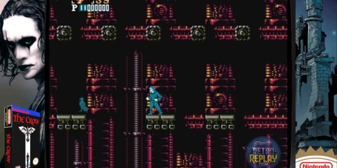 Gameplay scene from The Crow video game.