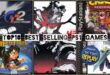 Collage of top 10 best-selling PS1 games.