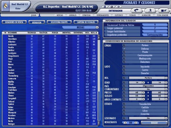 PC Fútbol 2005 - Image 6