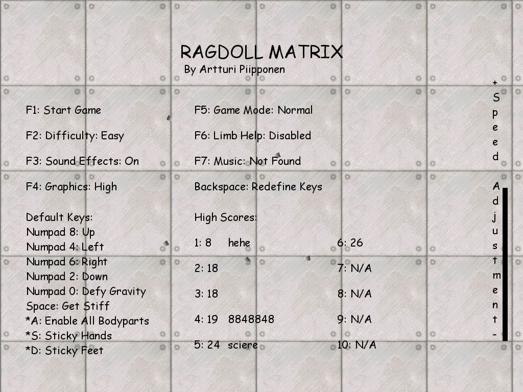 Ragdoll Matrix