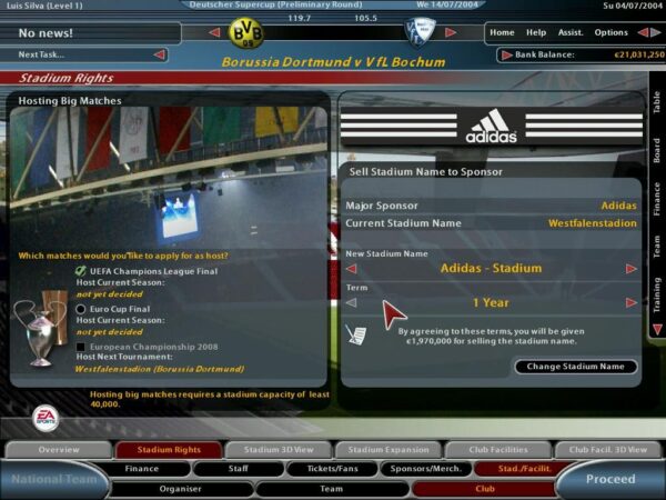 Total Club Manager 2005 - Image 5