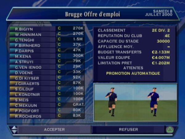 Alex Ferguson's Player Manager 2001 - Image 3