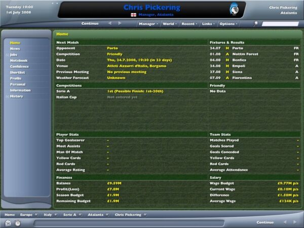 Worldwide Soccer Manager 2006 - Image 5