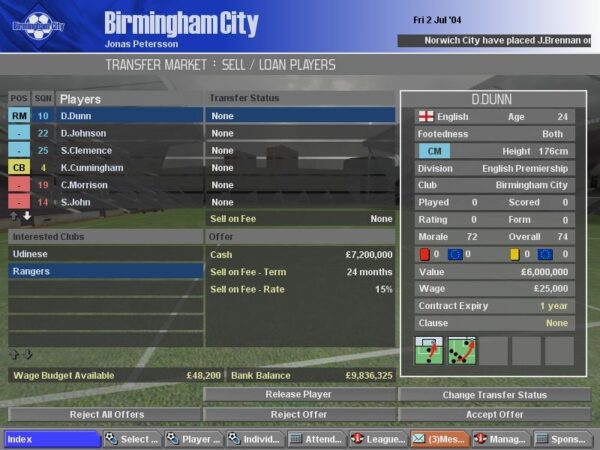 LMA Professional Manager 2005 - Image 2