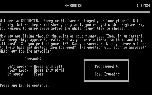 Encounter