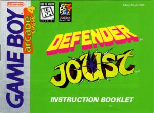 Arcade Classic 4: Defender/Joust