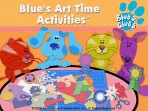 Blue's Clues: Blue's Art Time Activities