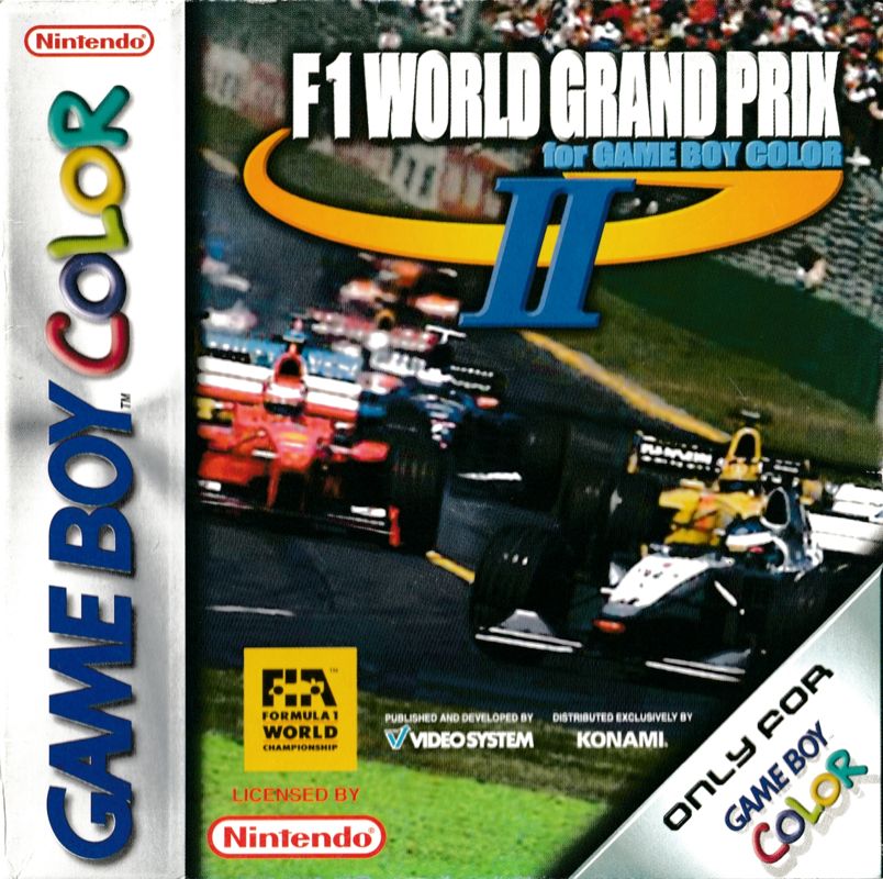 F1 World Grand Prix II for Game Boy Color