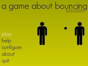 a game about bouncing