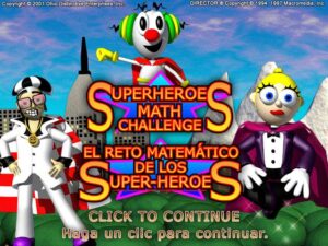 Superheroes Math Challenge