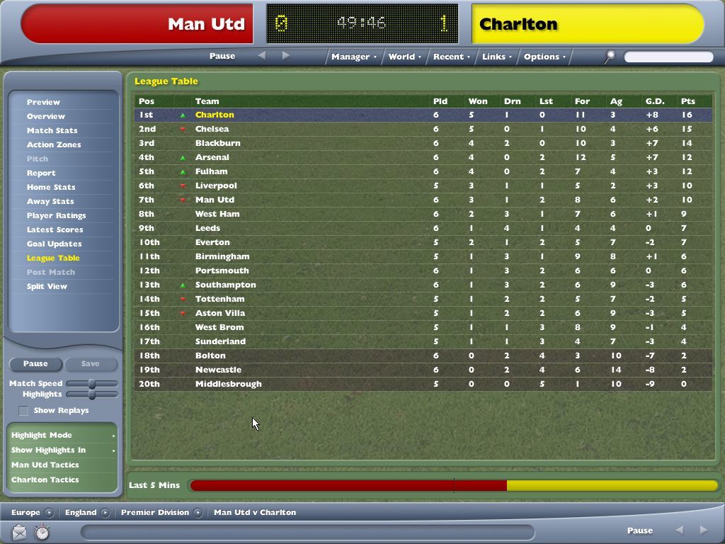 Worldwide Soccer Manager 2005 - Image 2