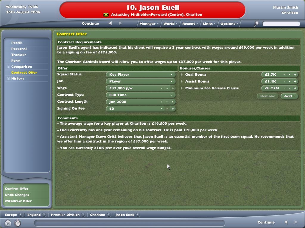 Worldwide Soccer Manager 2005 - Image 3