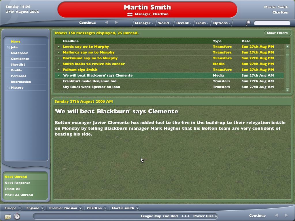 Worldwide Soccer Manager 2005 - Image 6